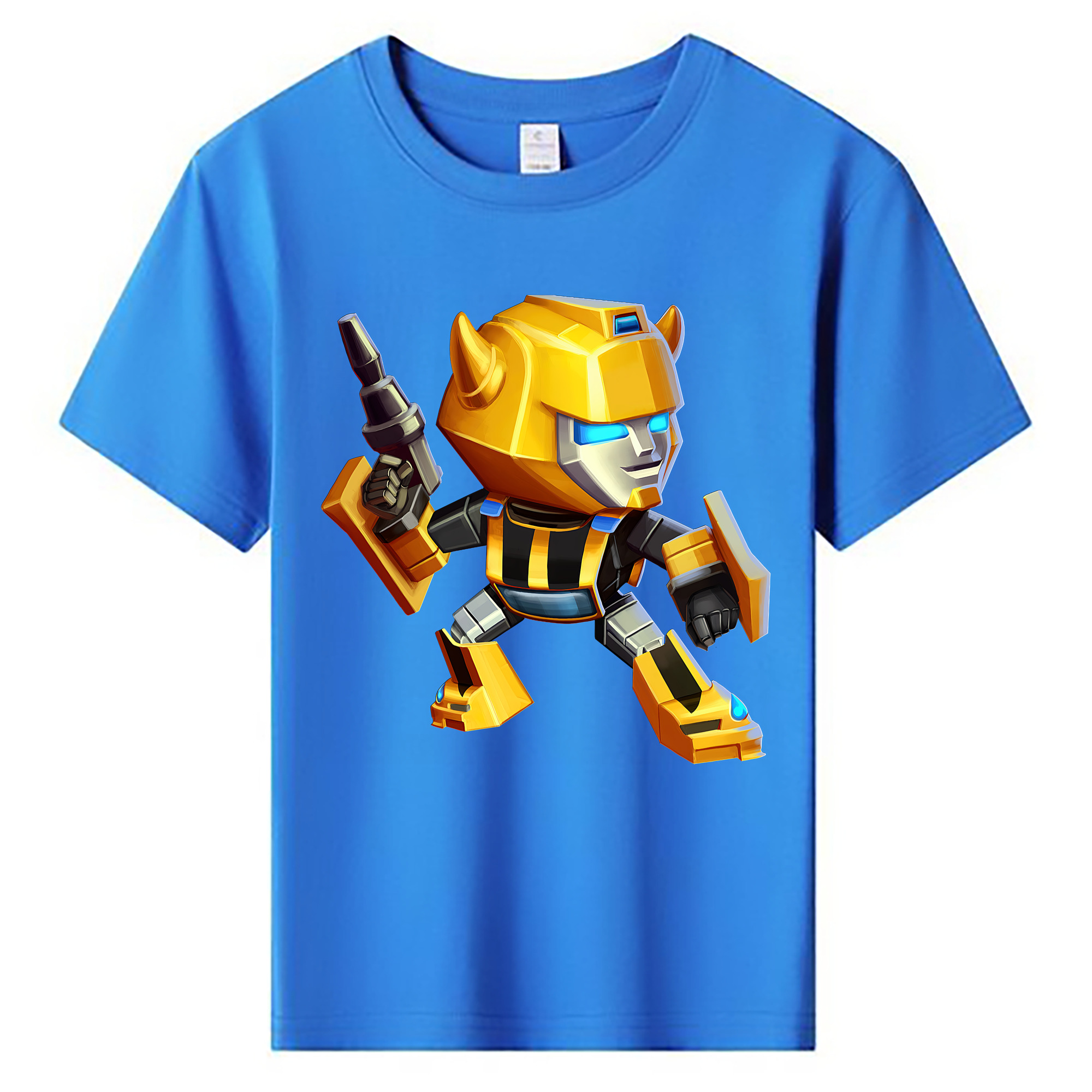 （画像用） Transformers トランスフォーマー 綿100％キッズTシャツ（フロントプリント）